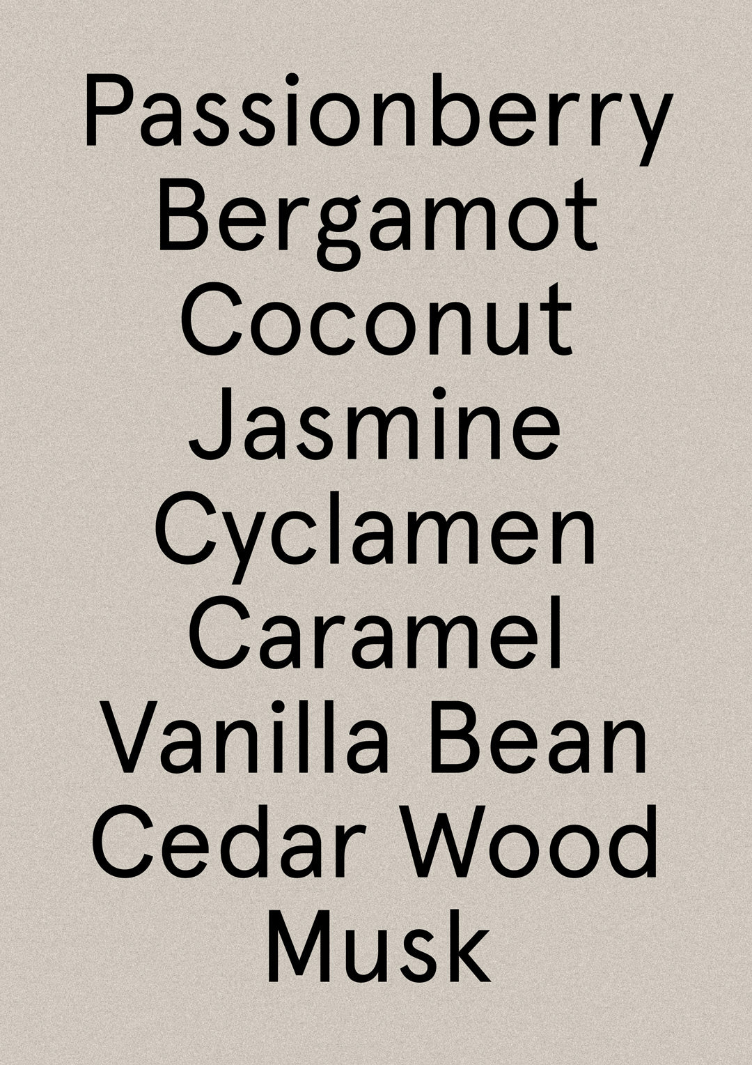 Coconut & Passion Berry