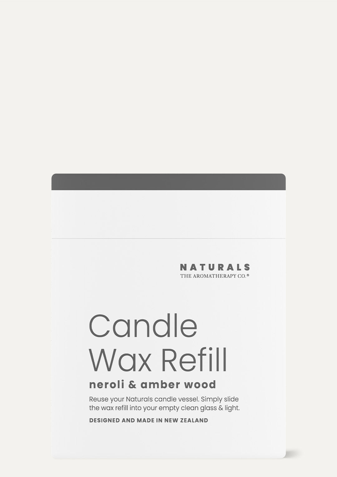 Naturals Candle Wax Refill - Neroli & Amber Wood