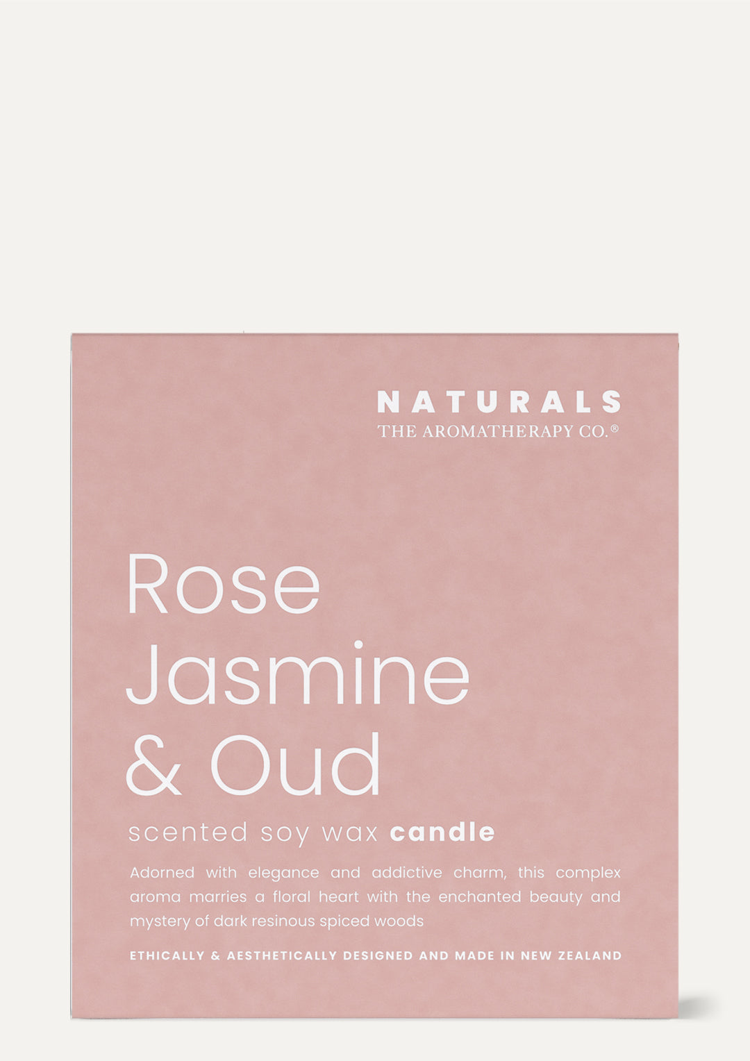 Naturals Candle - Rose Jasmine & Oud