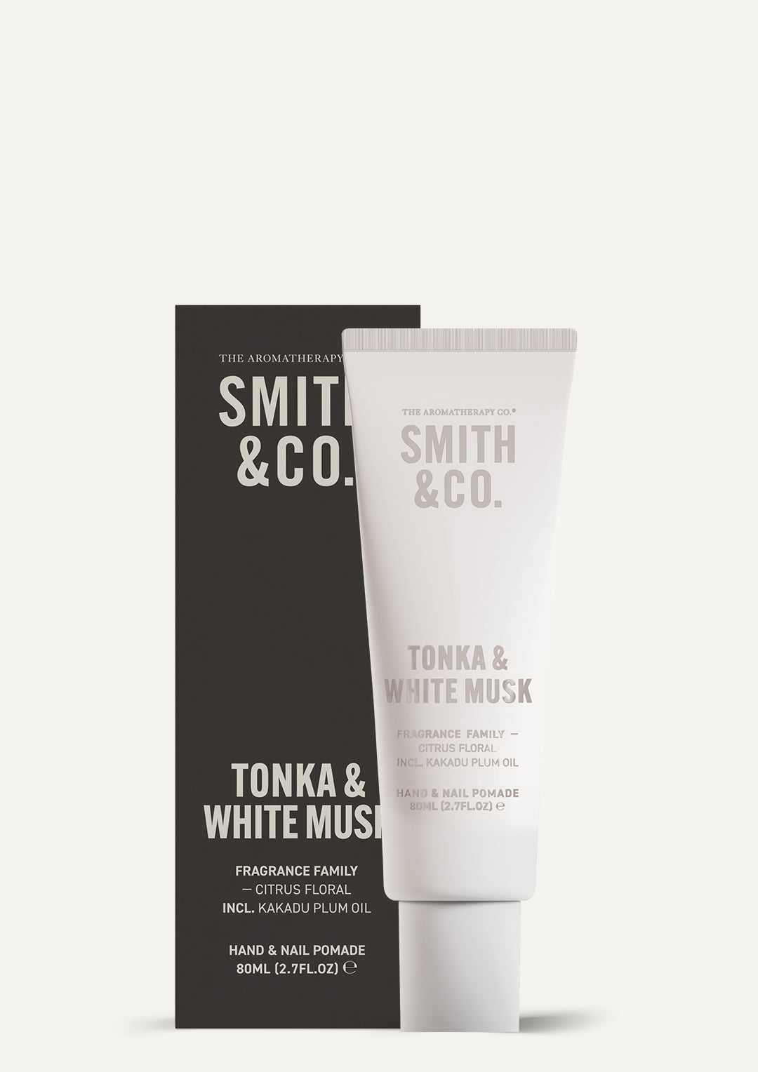 Smith & Co. Hand and Nail Pomade 80ml -Tonka & White Musk