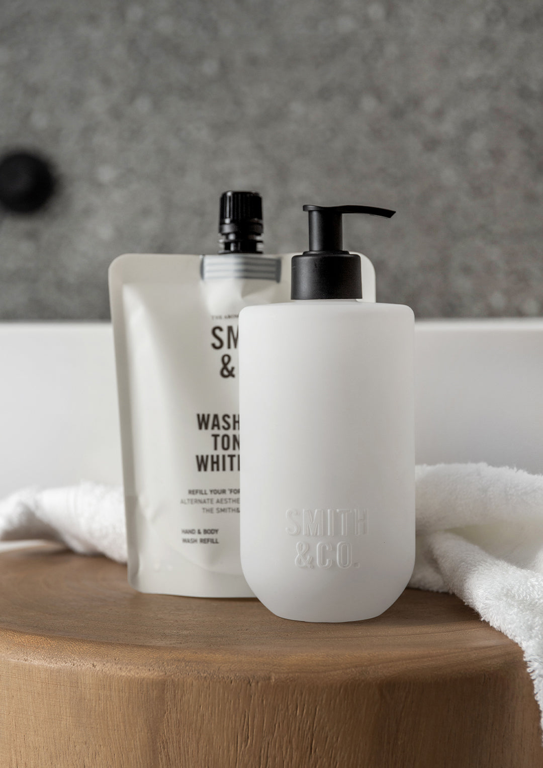 Smith & Co. Wash Refill 400ml - Tonka & White Musk