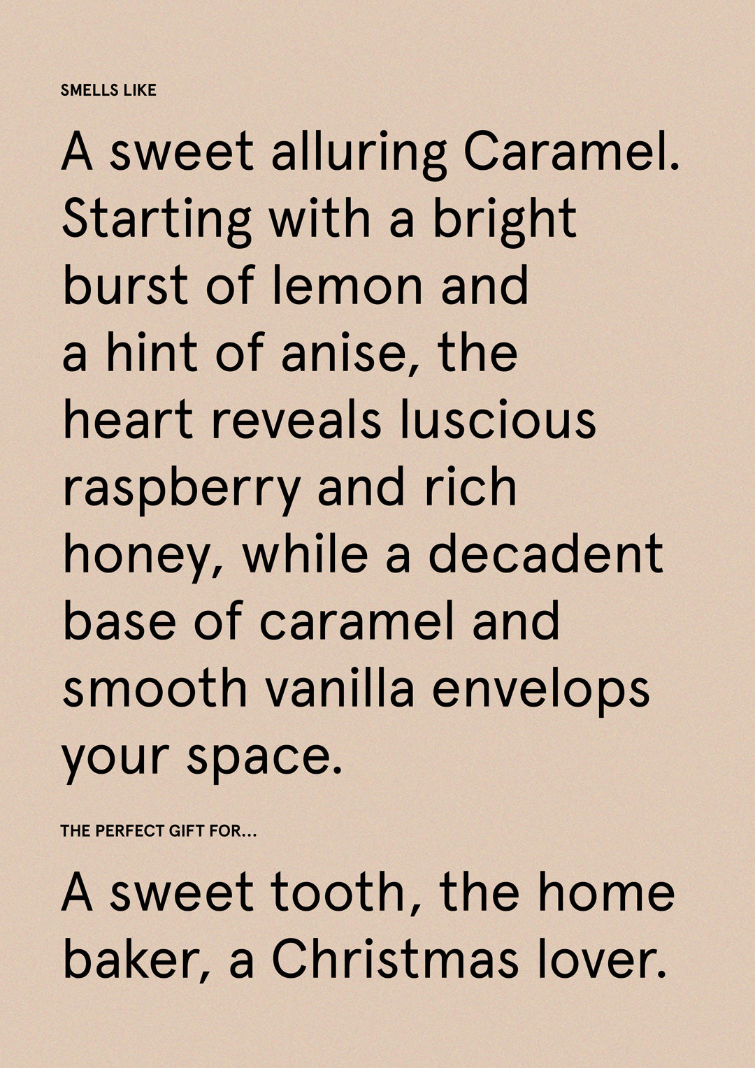 Caramel Vanilla