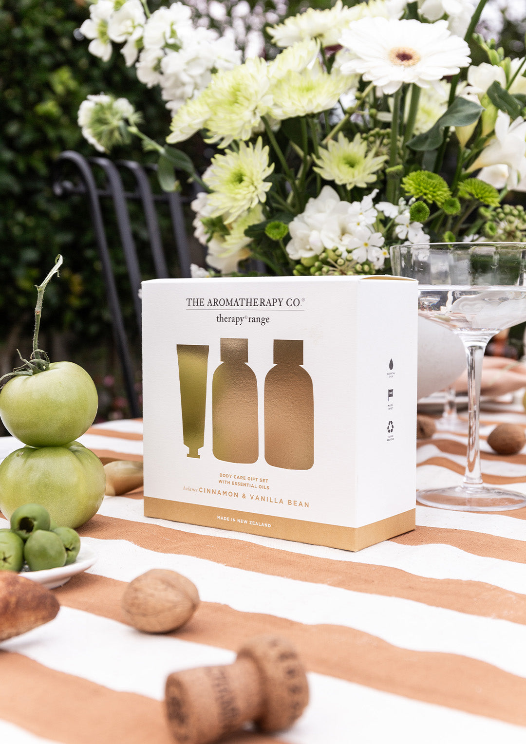 Therapy Mini Bodycare Trio Set - Cinnamon & Vanilla Bean