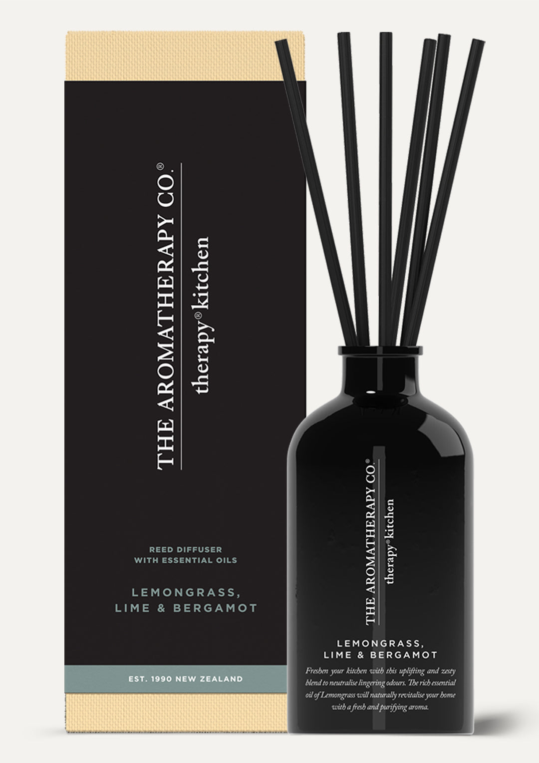 Therapy Kitchen Diffuser - Lemongrass, Lime & Bergamot